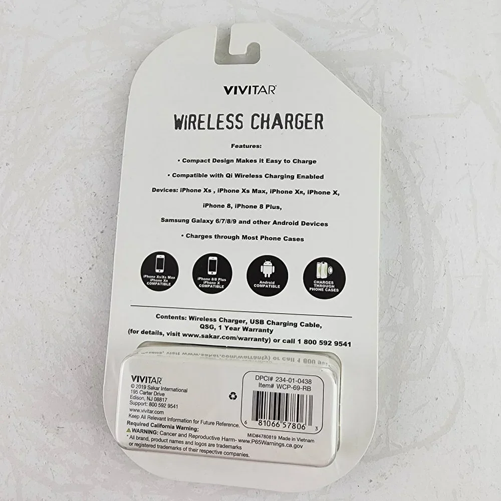 Vivitar Wireless Charger NWT